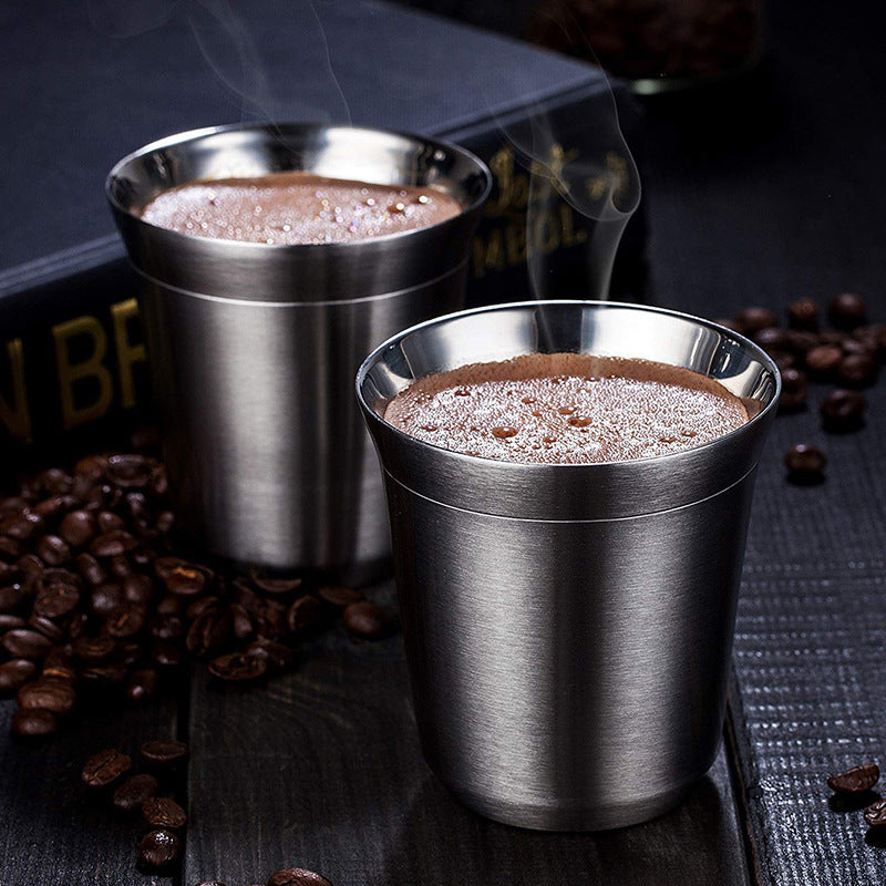 Stainless Steel Coffee Tass Tea Cups